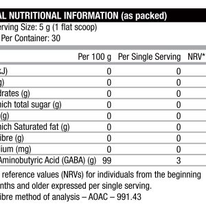 Nutritech – Gaba 150g