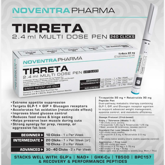 Noventra Pharma - Tirreta 60mg Pen